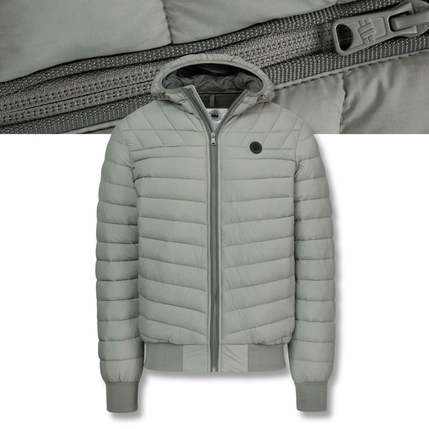 Pánská Zimní bunda Pitbull s kapucí , zateplená, pro každodenní nošení, Naylor