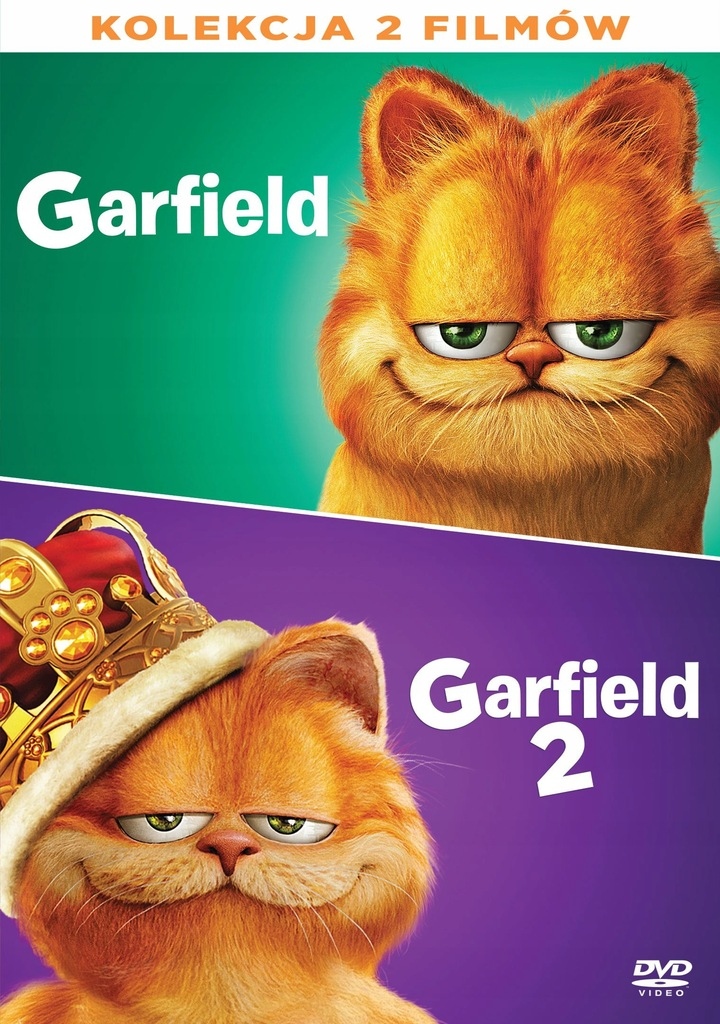 Garfield 1 2 Box 2DVD Folia