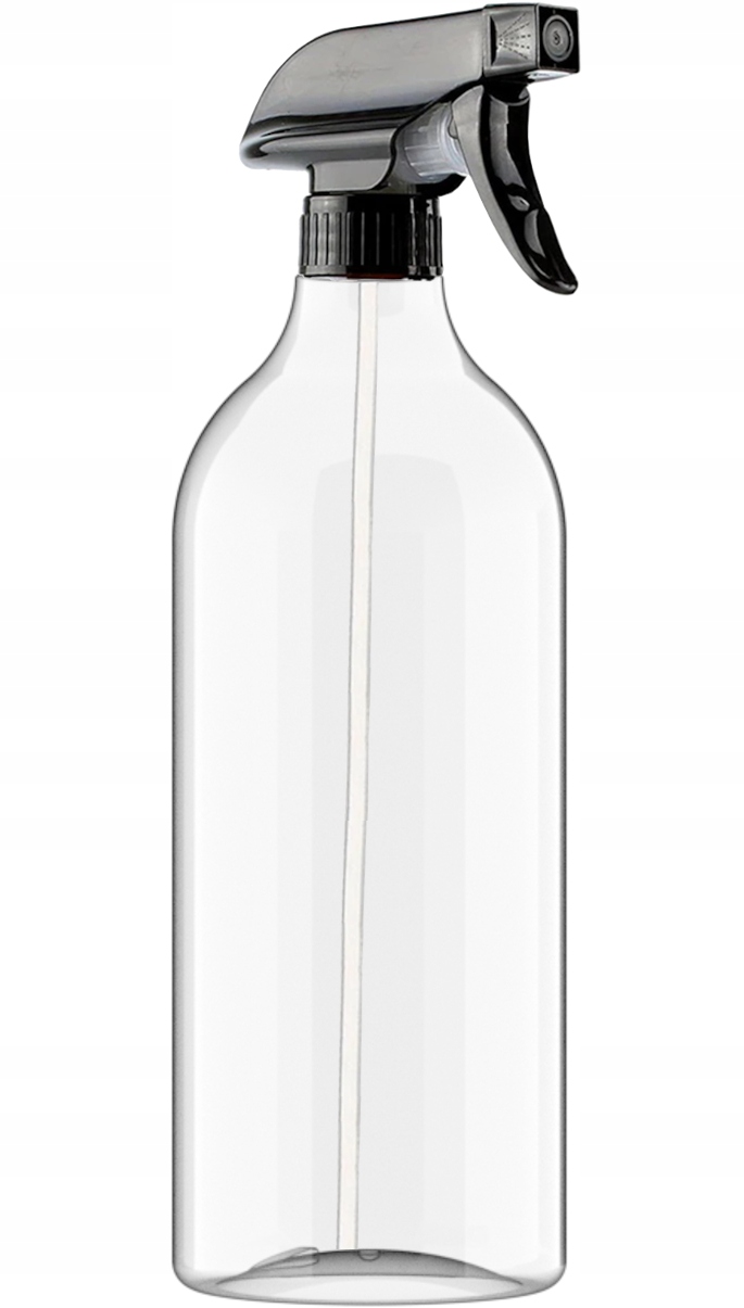 ODPORNA BUTELKA PET NA CHEMIĘ Z ATOMIZEREM 1 L Producent bez marki