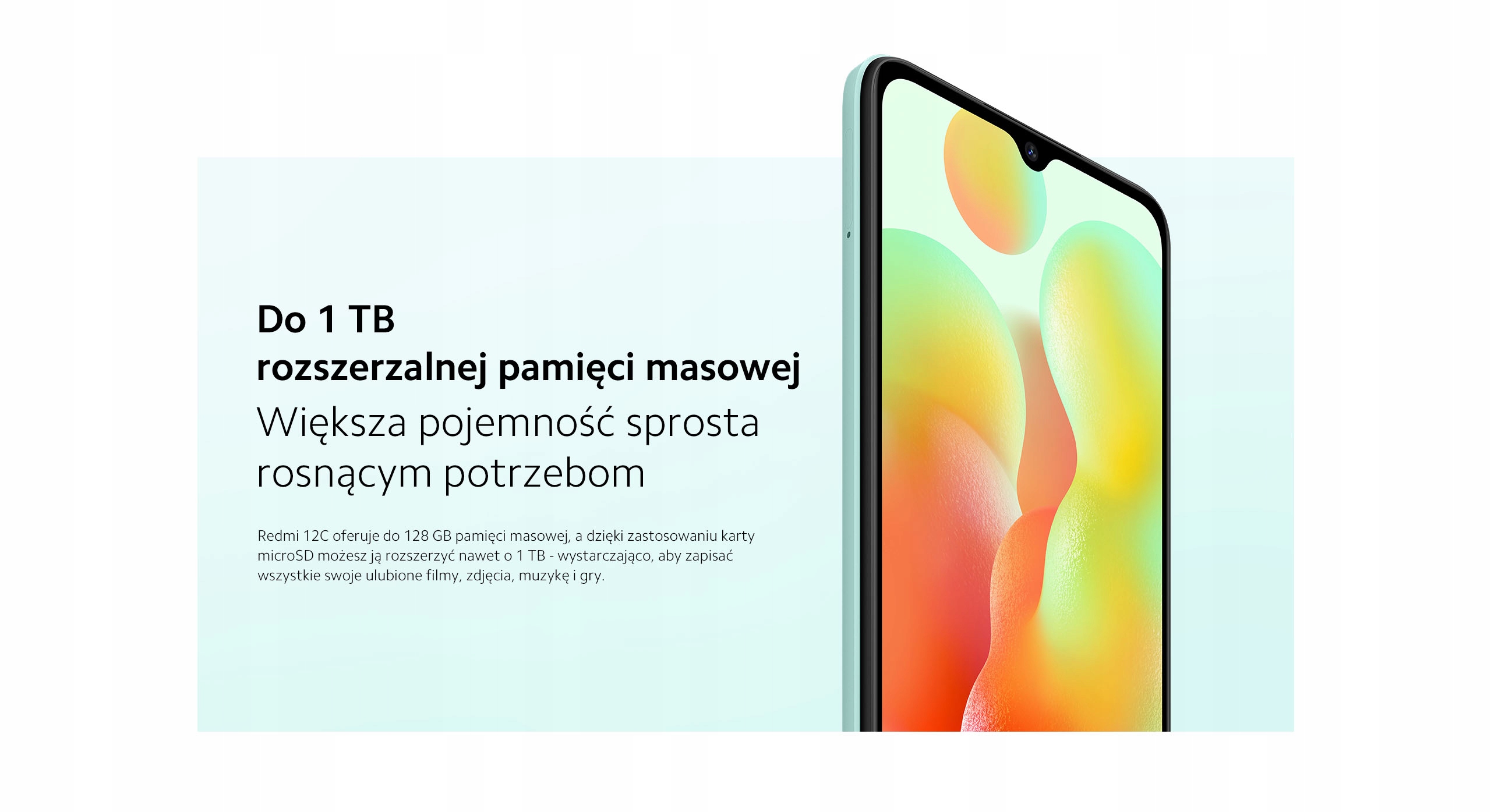 Smartfon Xiaomi Redmi 12C 4/128GB Ocean Blue Ładowarka w komplecie nie