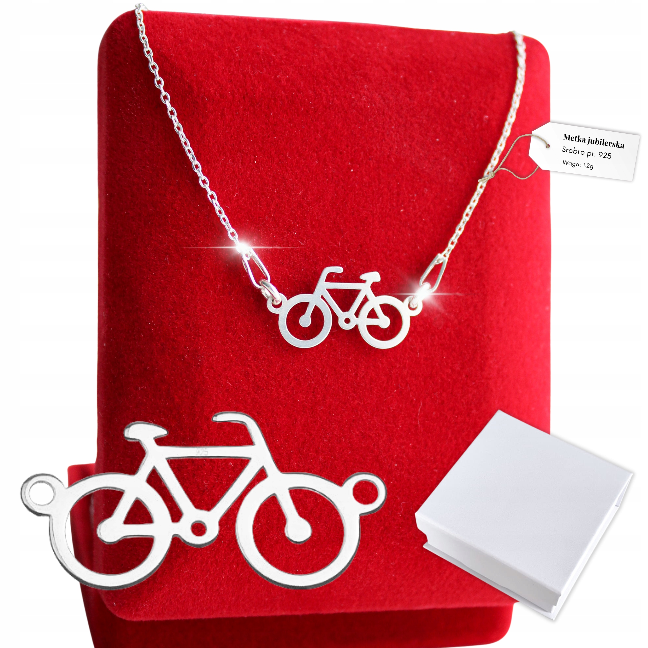Stříbrný Náhrdelník s Kolem jako Dárek, Stříbro 925
