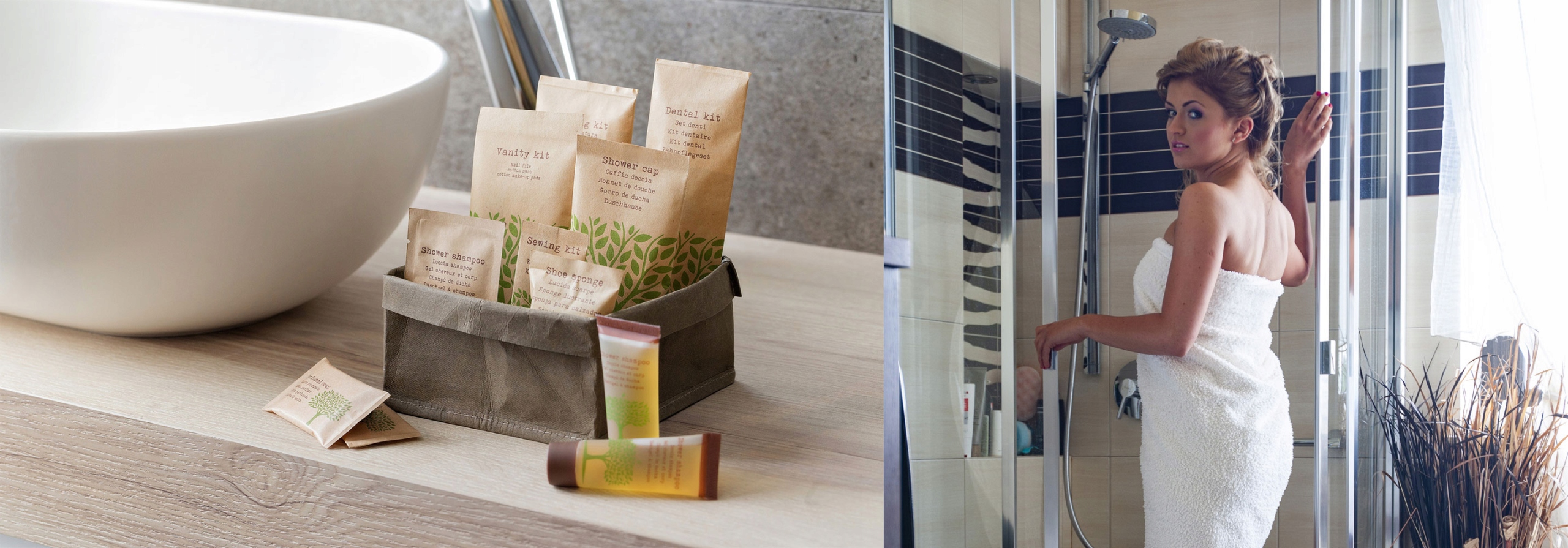 Szampon-żel NATURE kosmetyki hotelowe 10ml 100 sztuk Marka Comfort-Pur