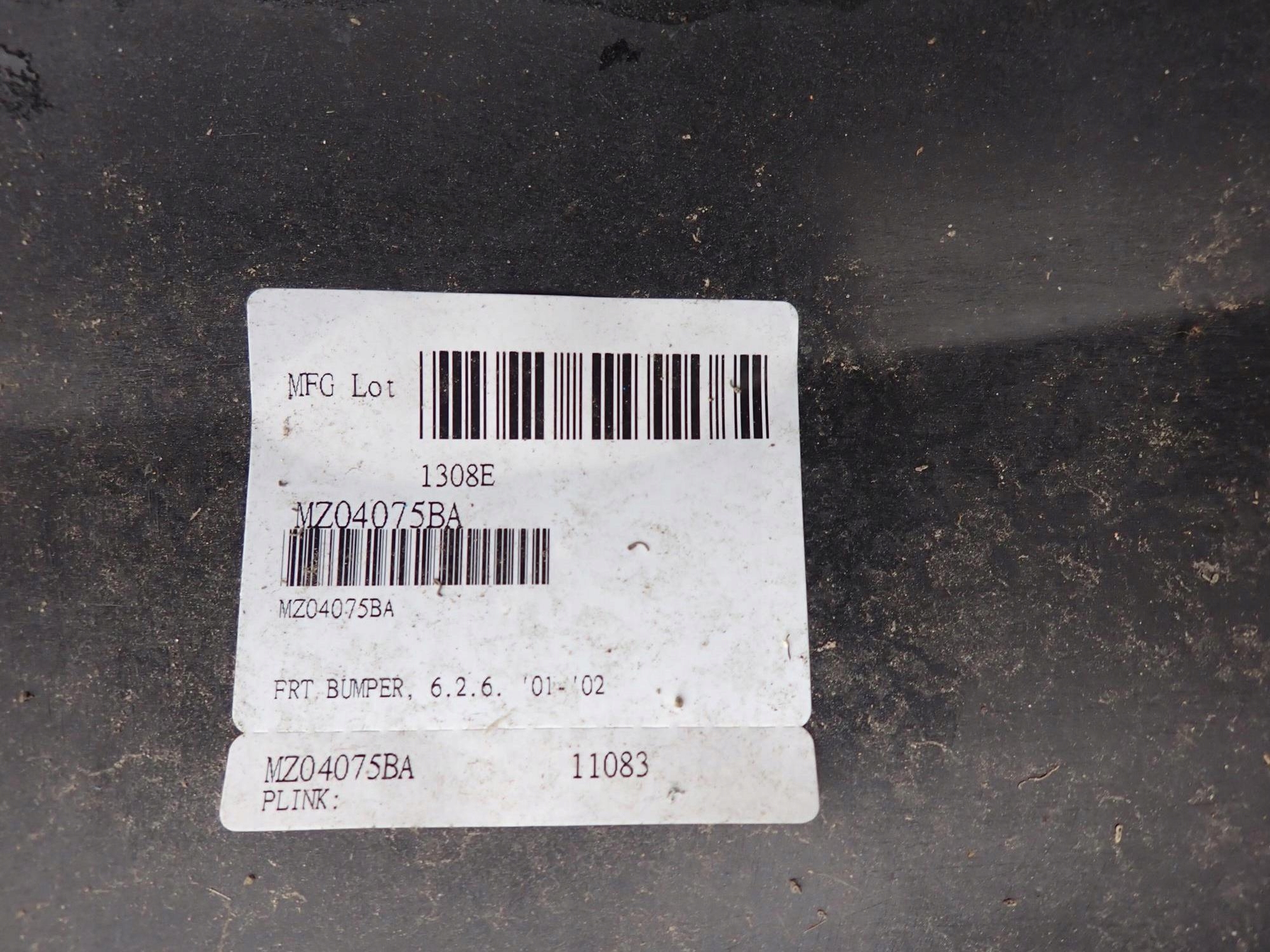 MAZDA 626 V 5 LIFT 00-02 bumper front front