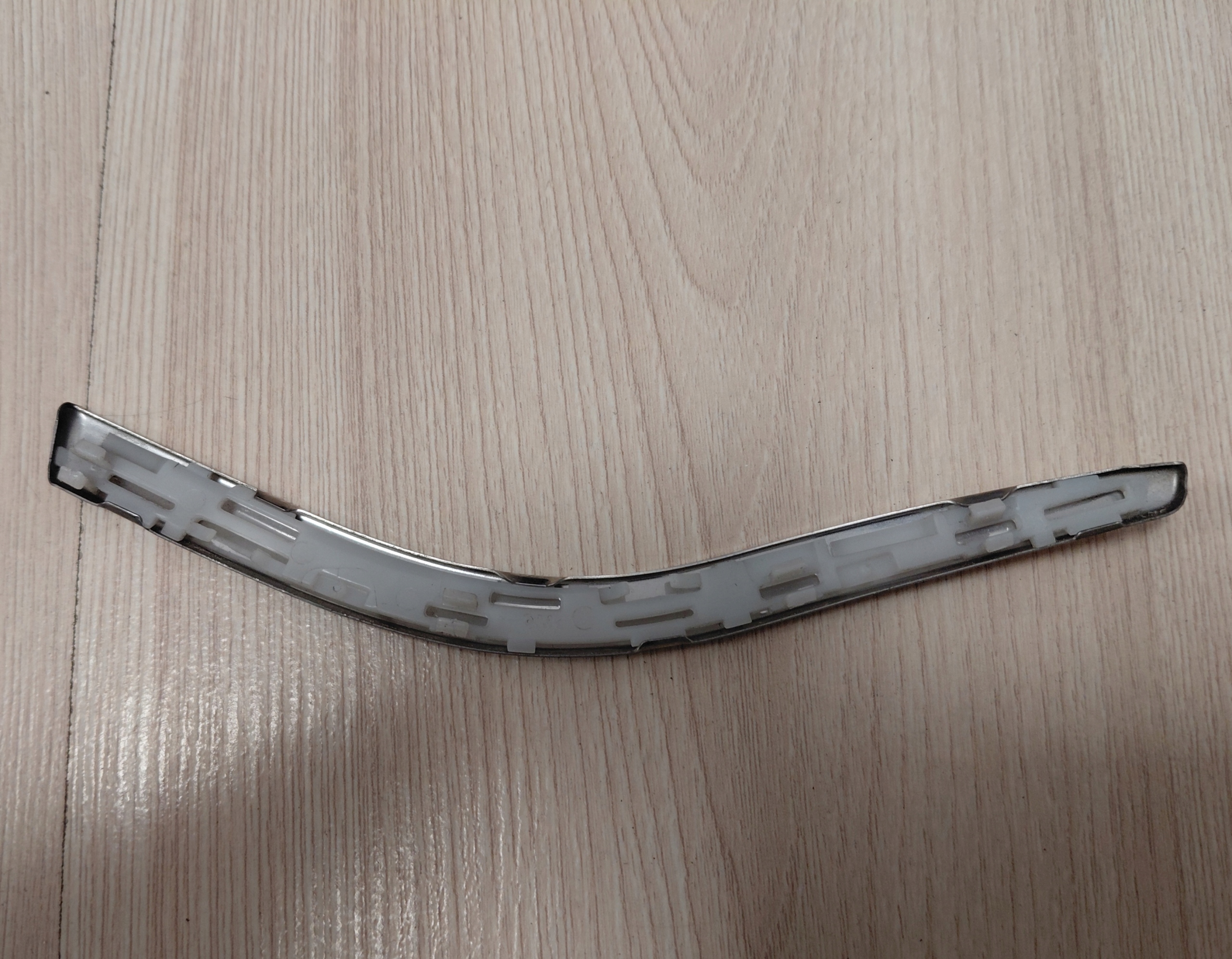 PEUGEOT 208 2008 moulding CHROM of left mirrors OE