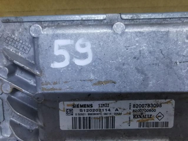 computer control unit of the engine RENAULT CLIO III 1.2