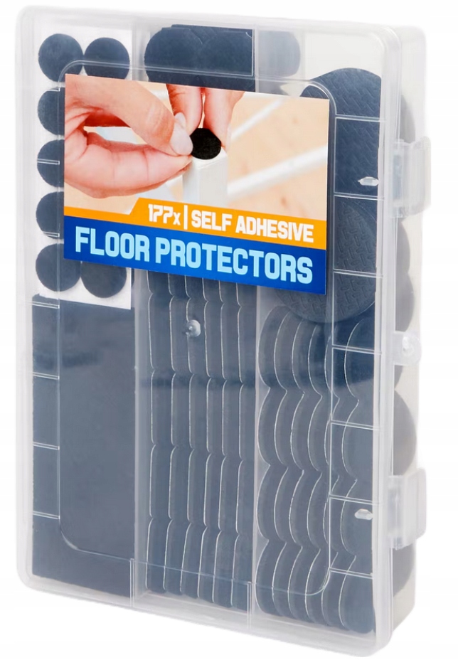 PODKŁADKI POD MEBLE KRZESŁA FILCOWE 177SZT RÓŻNE