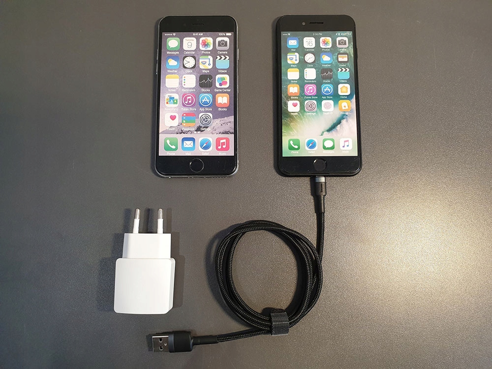 Długi kabel USB do ładowania Iphone 2m Marka Baseus