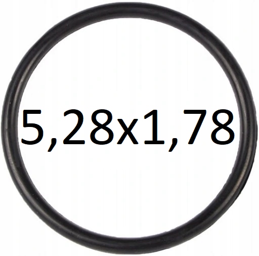 Oring 5,28x1,78 mm NBR70 gumowy uszczelniacz olejoodporny 100 szt