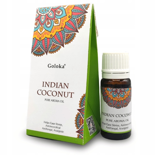 

Olejek zapachowy Goloka Kokos indyjski 10ml