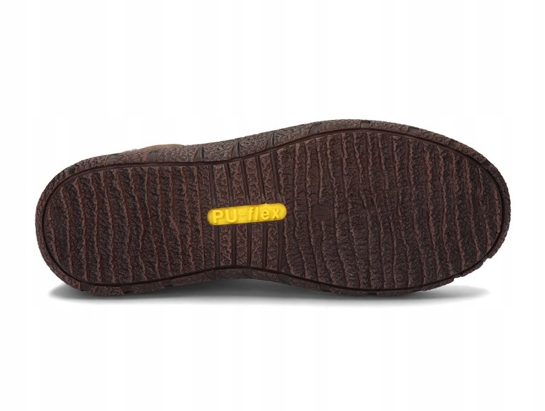 OBUWIE ZIMOWE MĘSKIE KOZAKI SKÓRA 151 BRĄZOWY 40 Materiał zewnętrzny skóra naturalna