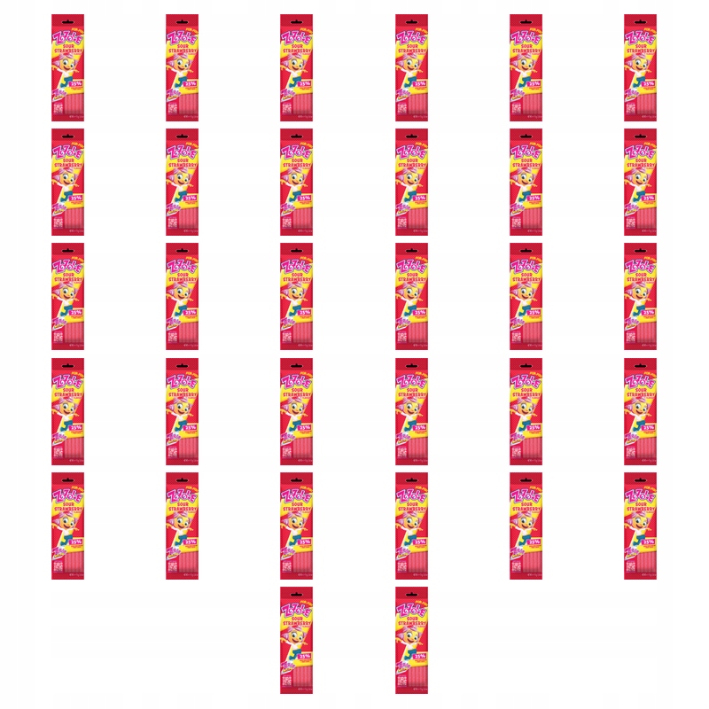 Želé Bonbony Zozole Sour Strawberry 75 g X32