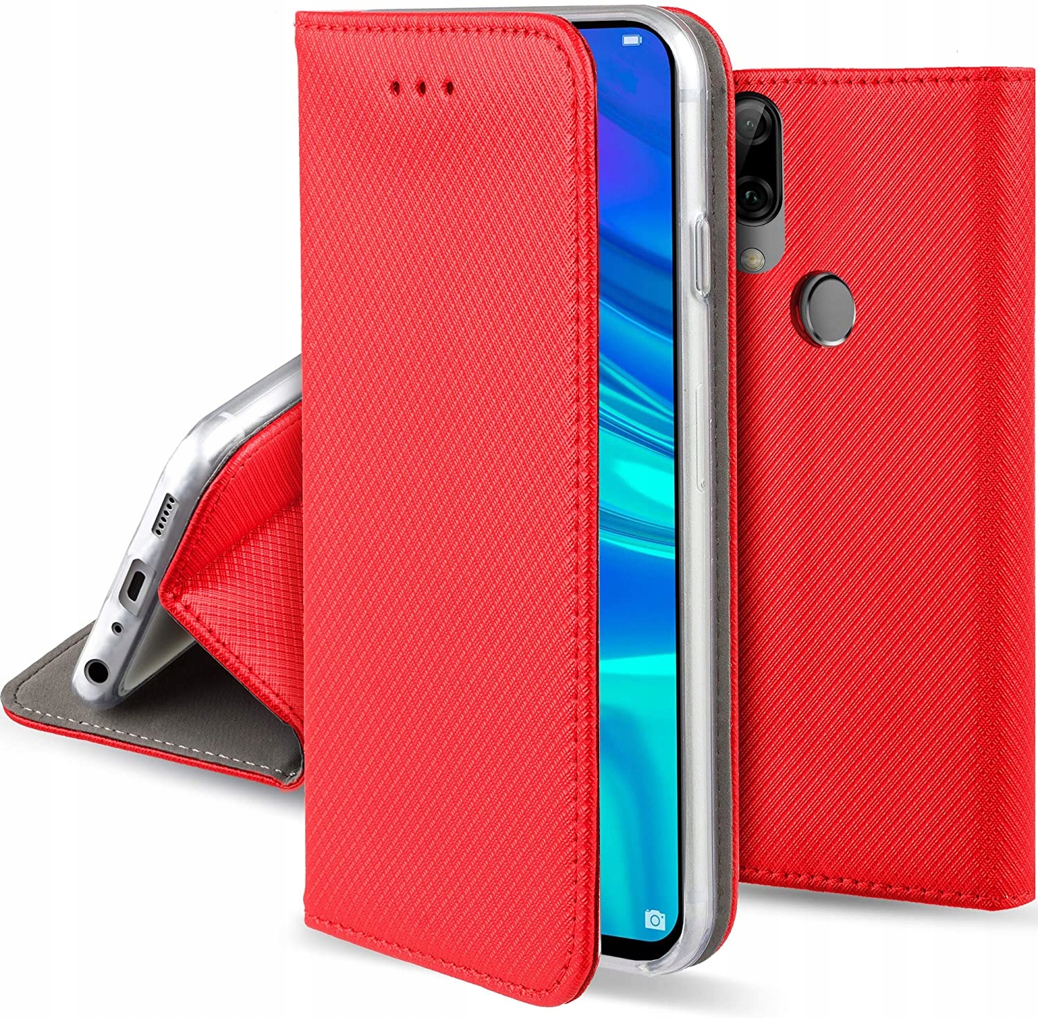 

Etui Smart Magnet do Huawei P Smart 2019 Szkło