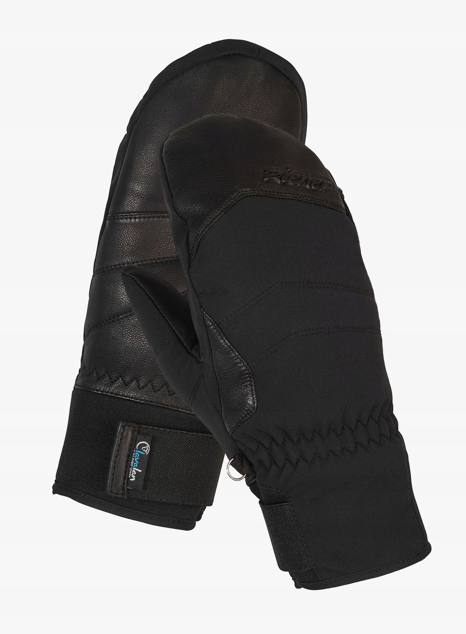 Dámské lapáky Ziener Kalea As Aw Mitten Glove černá 8 (L)