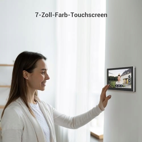EZVIZ 2K Wideodomofon Kamera z Rozpoznawaniem Osób i Ekranem Dotykowym — miniatura 6