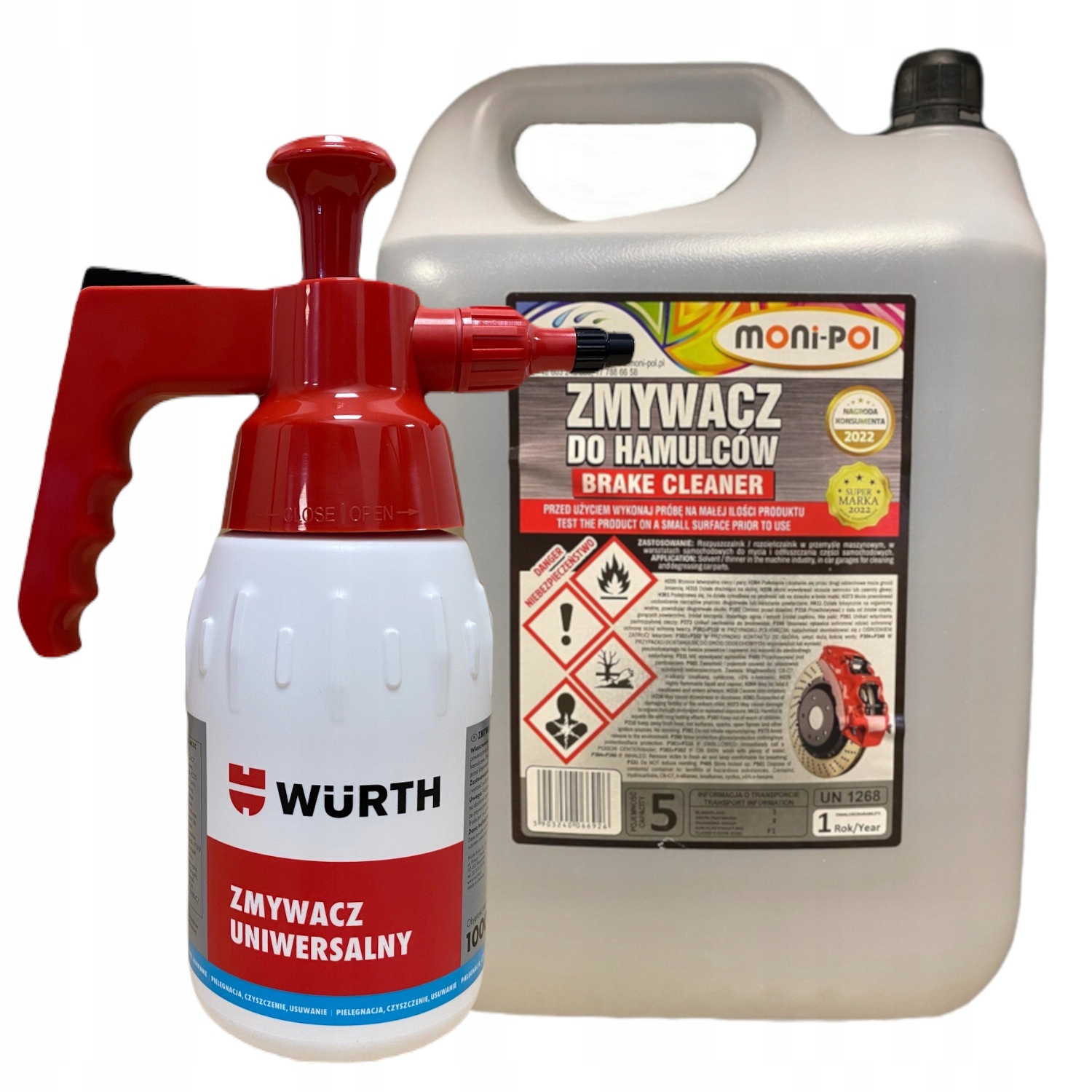 ROZPYLACZ POMPKA ATOMIZER WURTH ZMYWACZ 5L