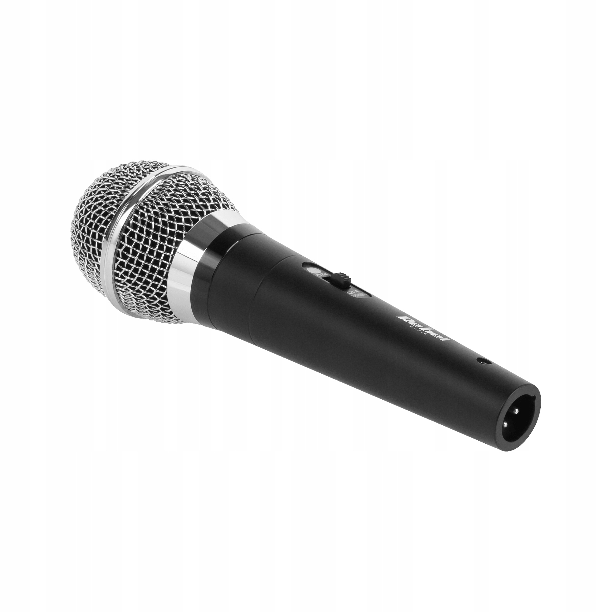 Zestaw Statyw do Mikrofonu z Mikrofon dynamiczny Rebel DM-525 +gąbka czerwo Kod producenta MIK0004