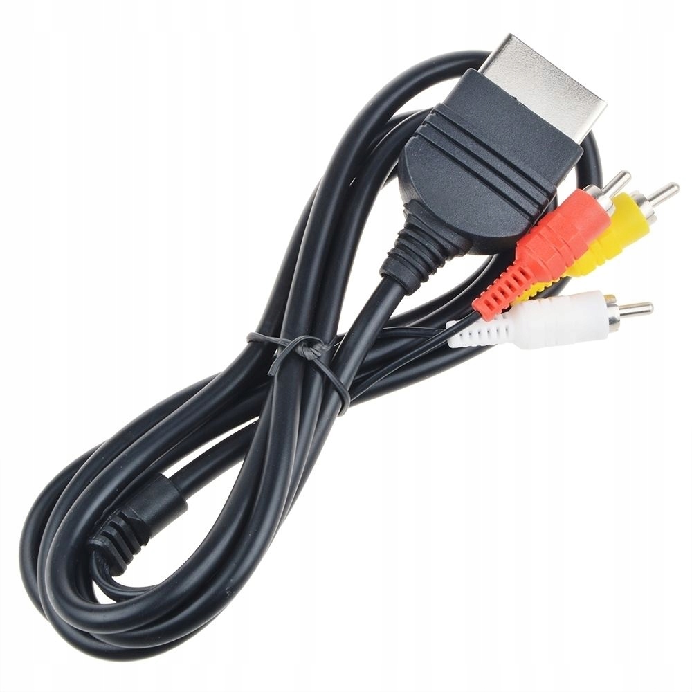 You2K Kabel przewód TV composite AV 3 x RCA do konsoli Xbox Classic/ Fat