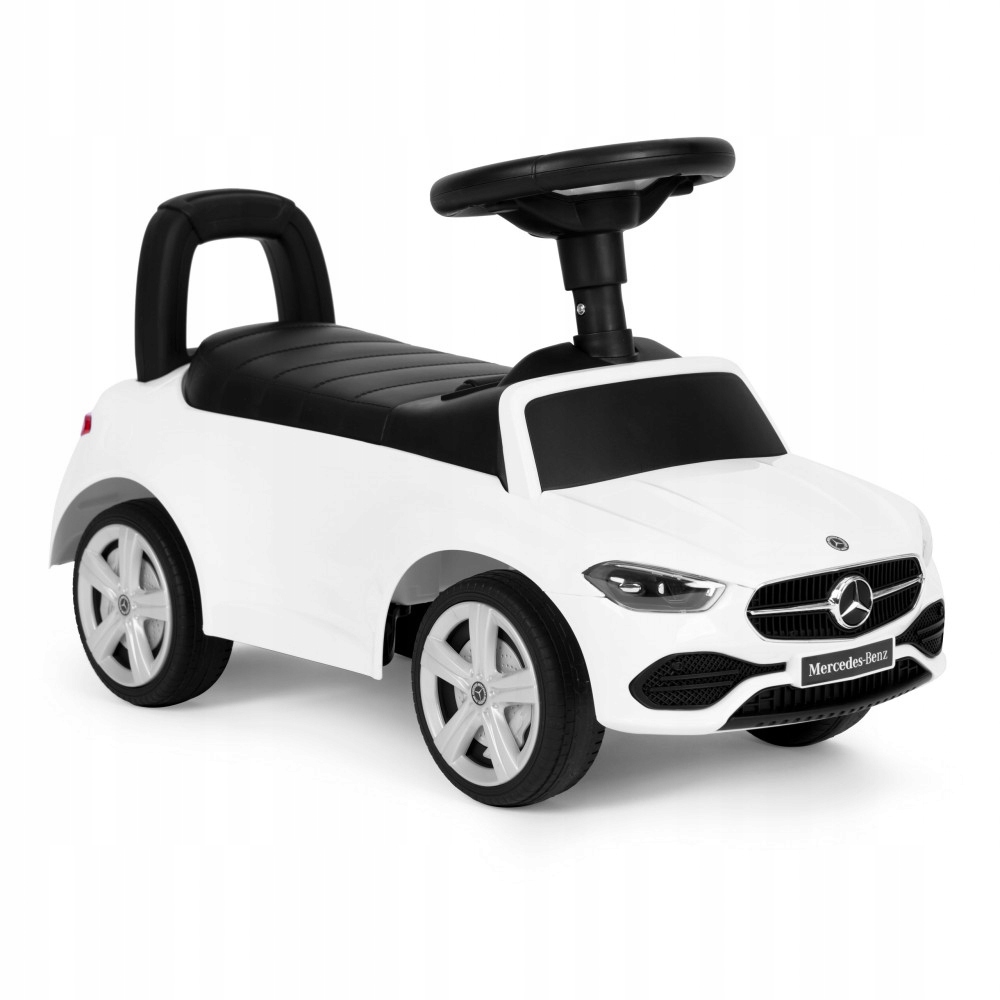 Jeździk Dla Dzieci Mercedes C Class Biały Z Dźwiękami