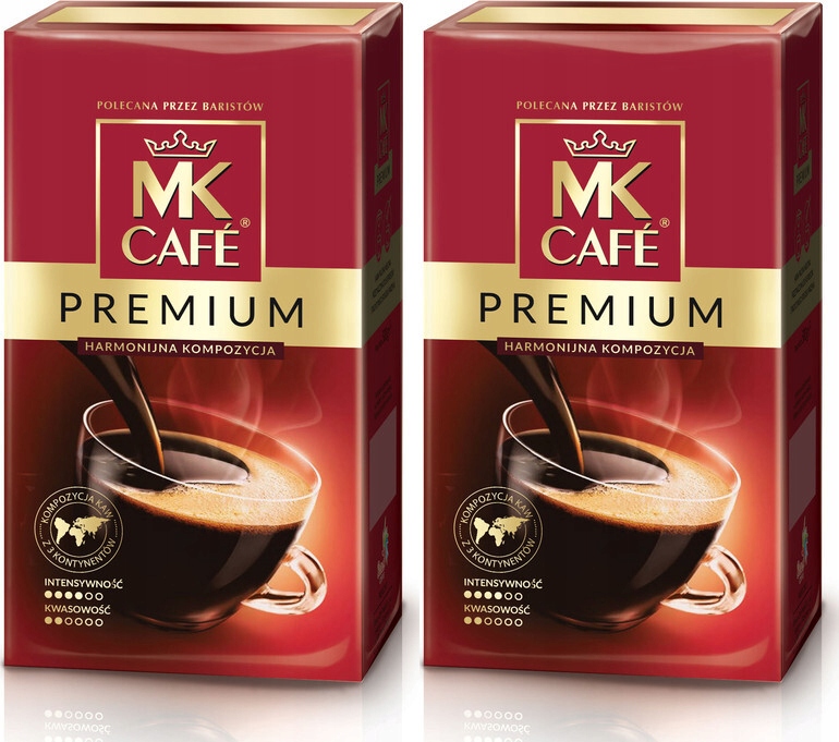 Kawa mielona Mk Cafe Premium 500g x2