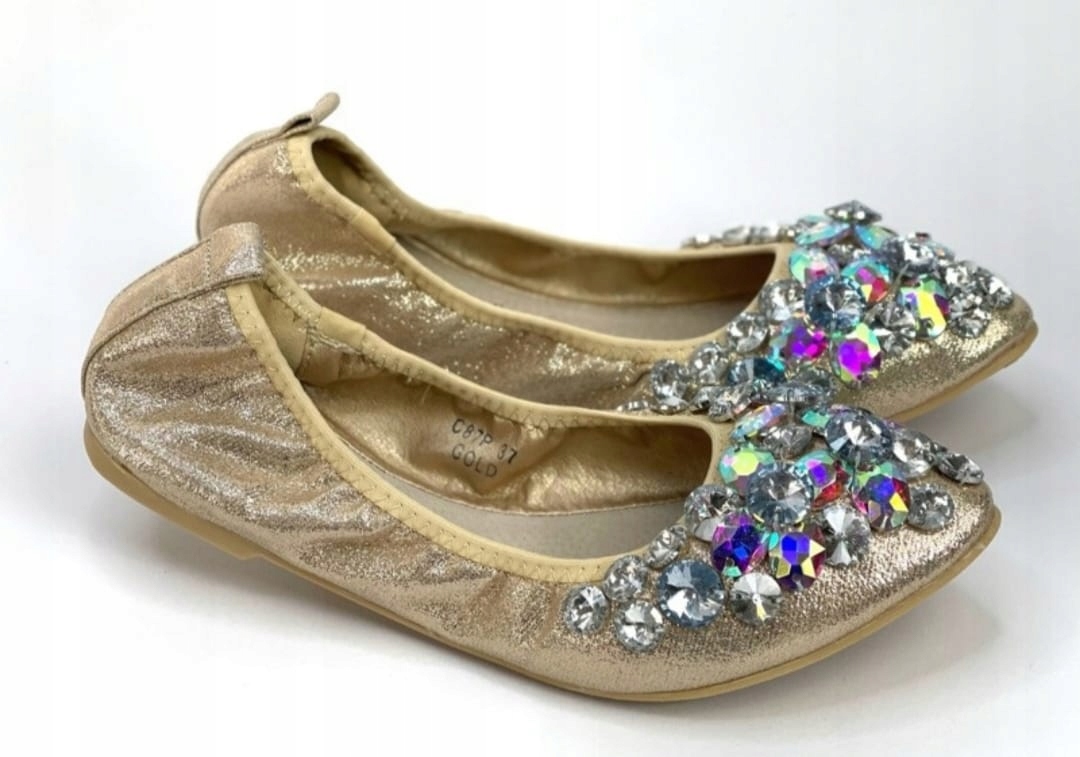 Seastar Zlaté Baleríny vel. 40 C87P Pohodlné Baletky Cena Dárek