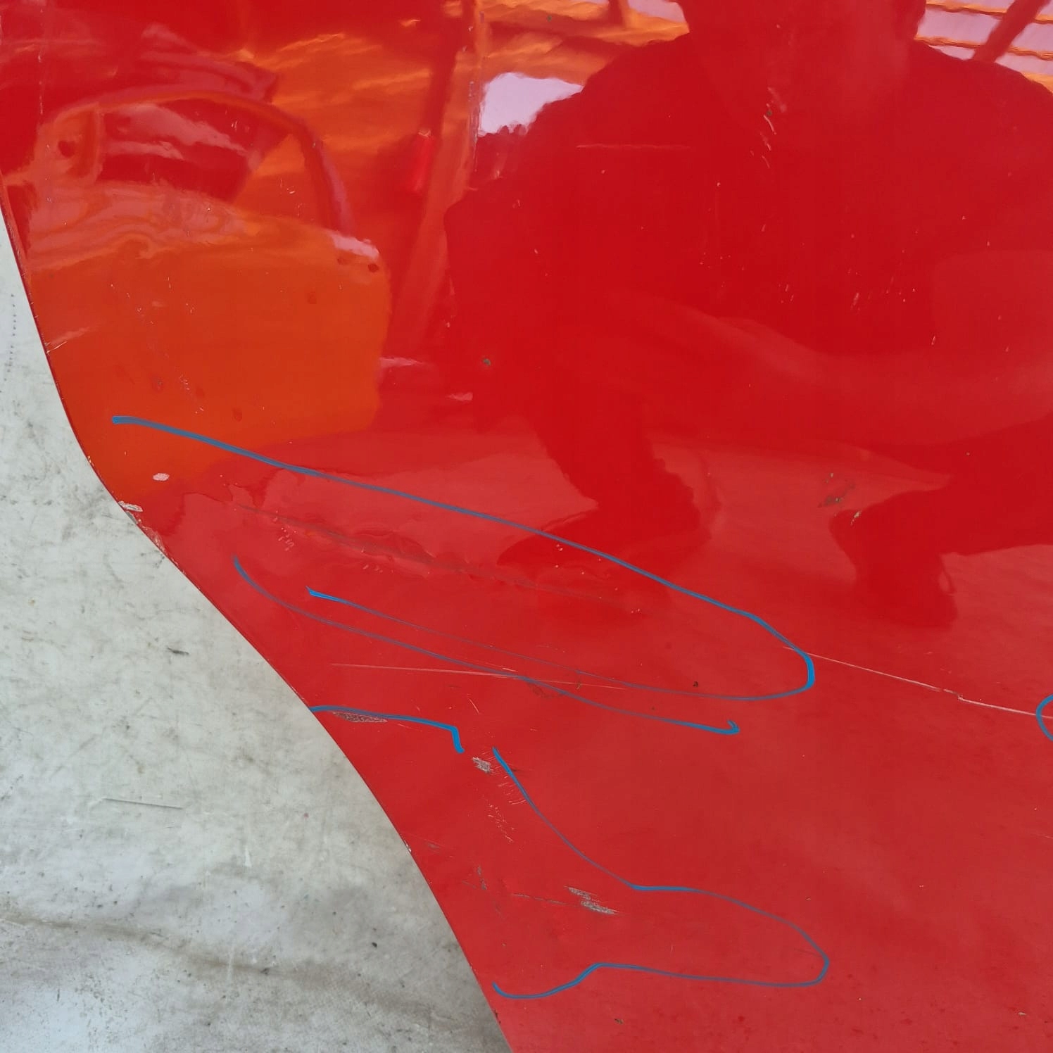 OPEL CORSA E 14-16 Tür rechts heck hinten