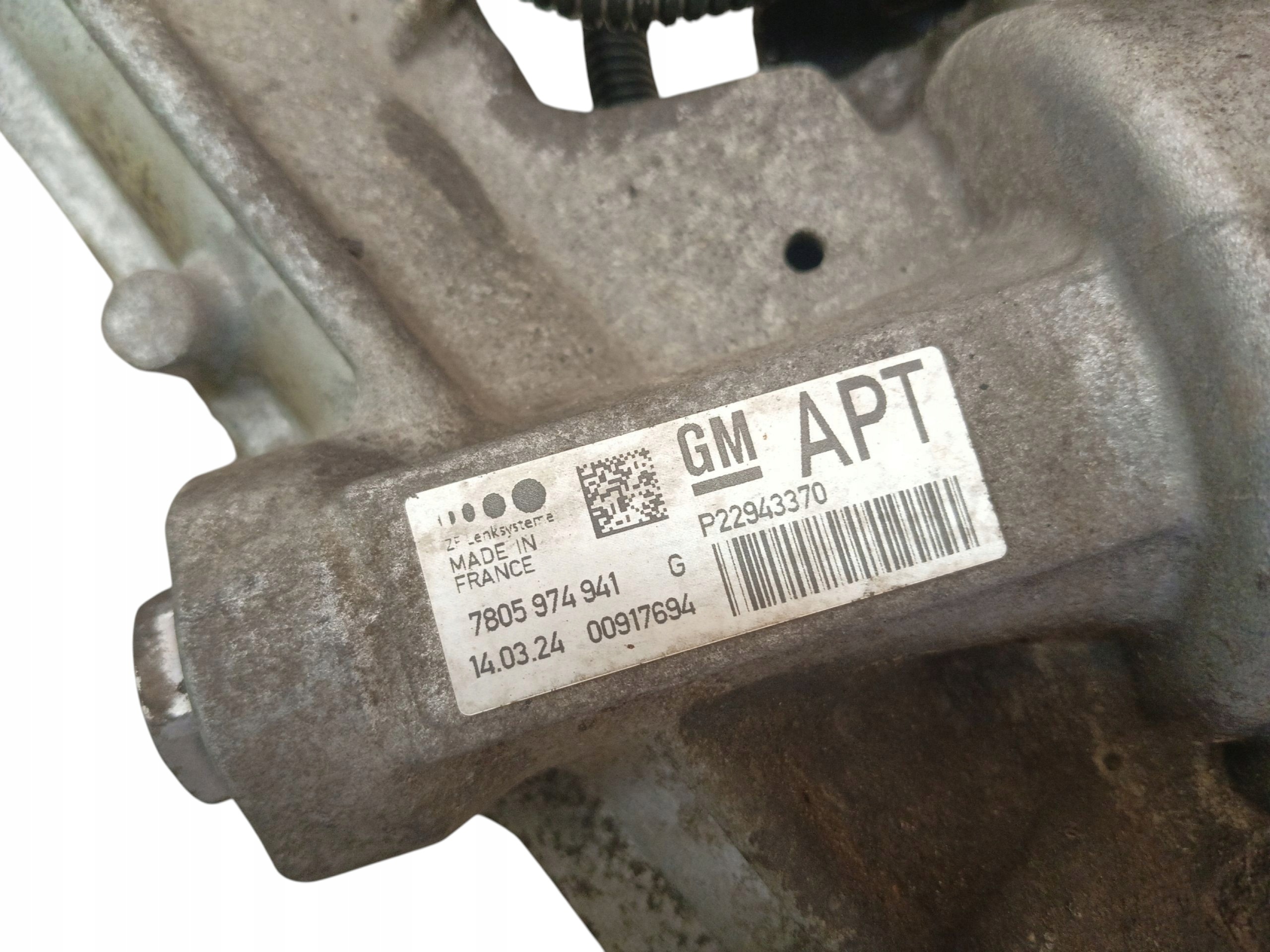 servo control OPEL INSIGNIA A P22943370 EUROPA