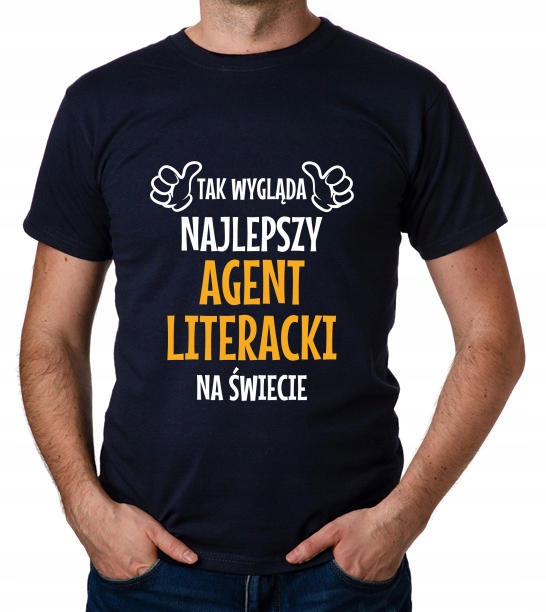 

koszulka Najlepszy Agent Literacki prezent