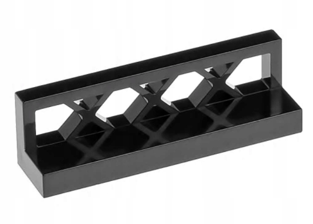 

Lego 3633 Płotek Barierka 1x4x1 czarny Nowy (1g)