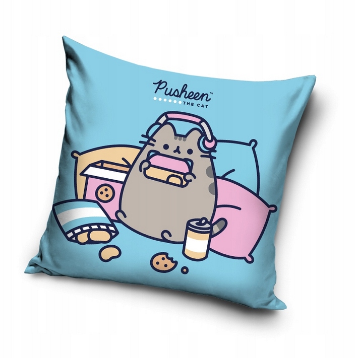 

Poszewka 40x40 Pusheen Puszin Kot Dekoracyjna
