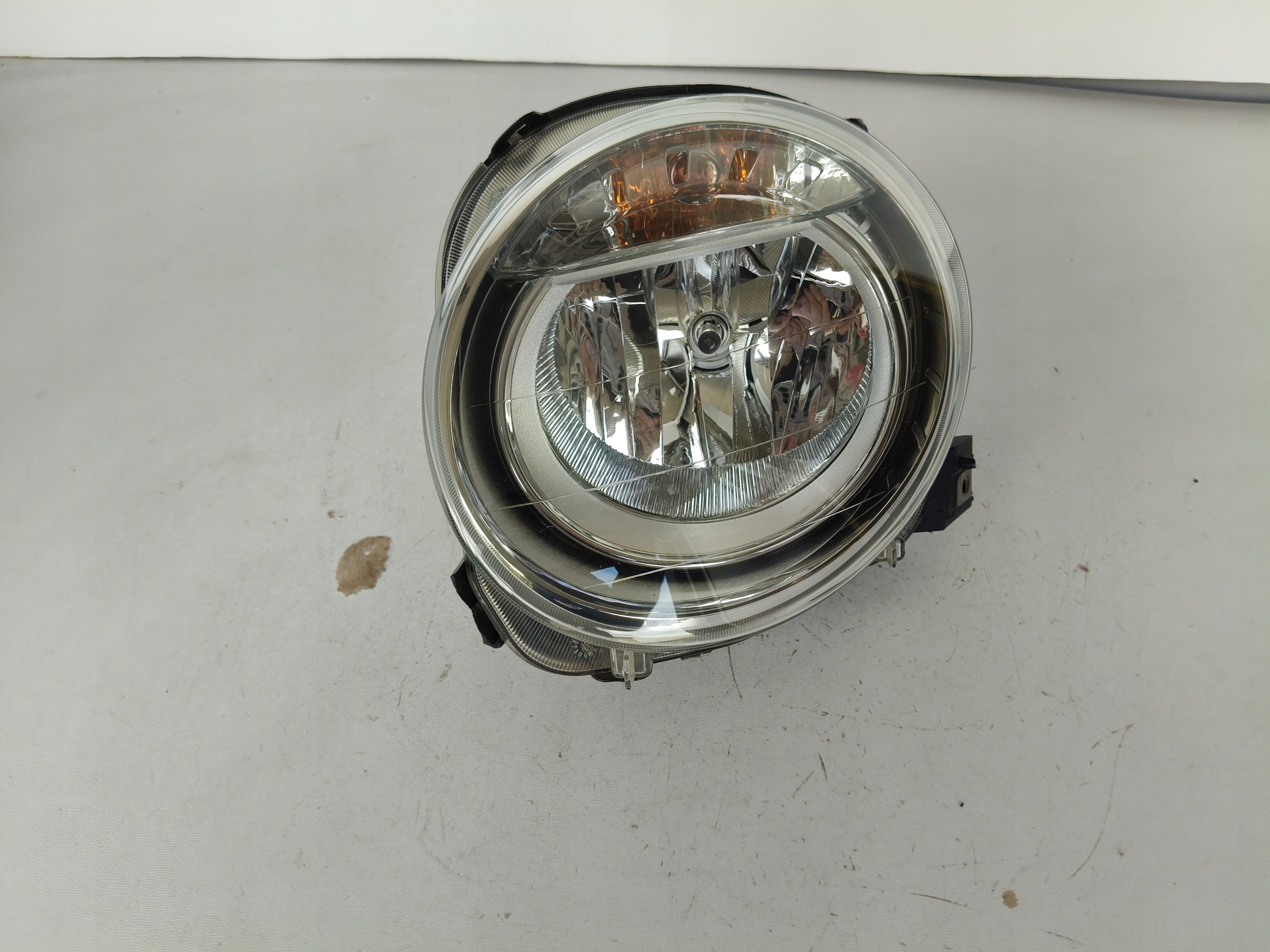 light left REFLEKTOR FIAT 500 07-15