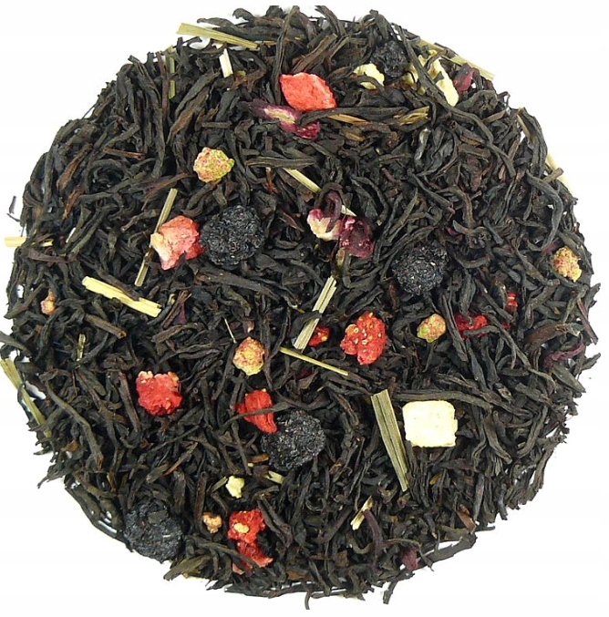 Levně Čaj Černý Citronový John Yunnan Black citron jahoda 1 kg