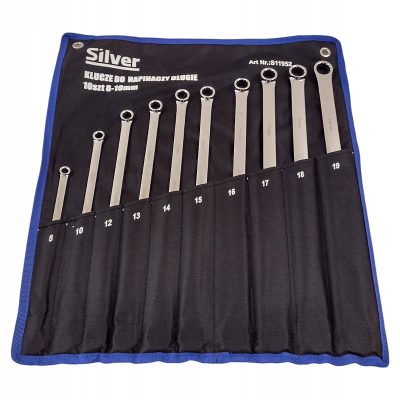 Sada Kľúčov Na Napínače Veľmi Dlhé S Hrkálkou /10 Ks 8-19MM/