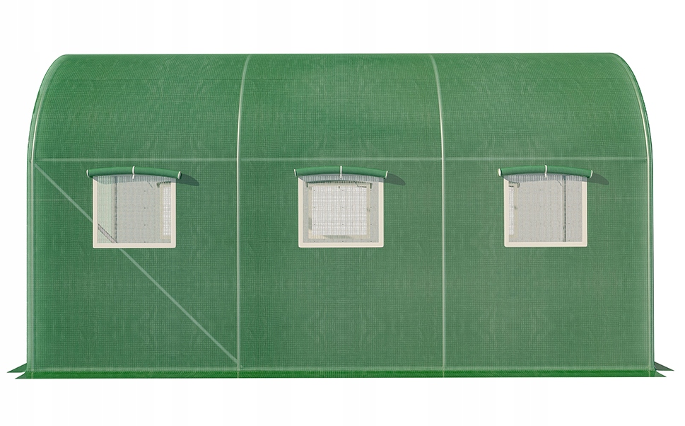 FOLIA NA TUNEL OGRODOWY FOLIOWY POSZYCIE SZKLARNIA FOLIAK 3,5x2 m Zielona Kod producenta Folia na tunel 3,5 x 2m SP5