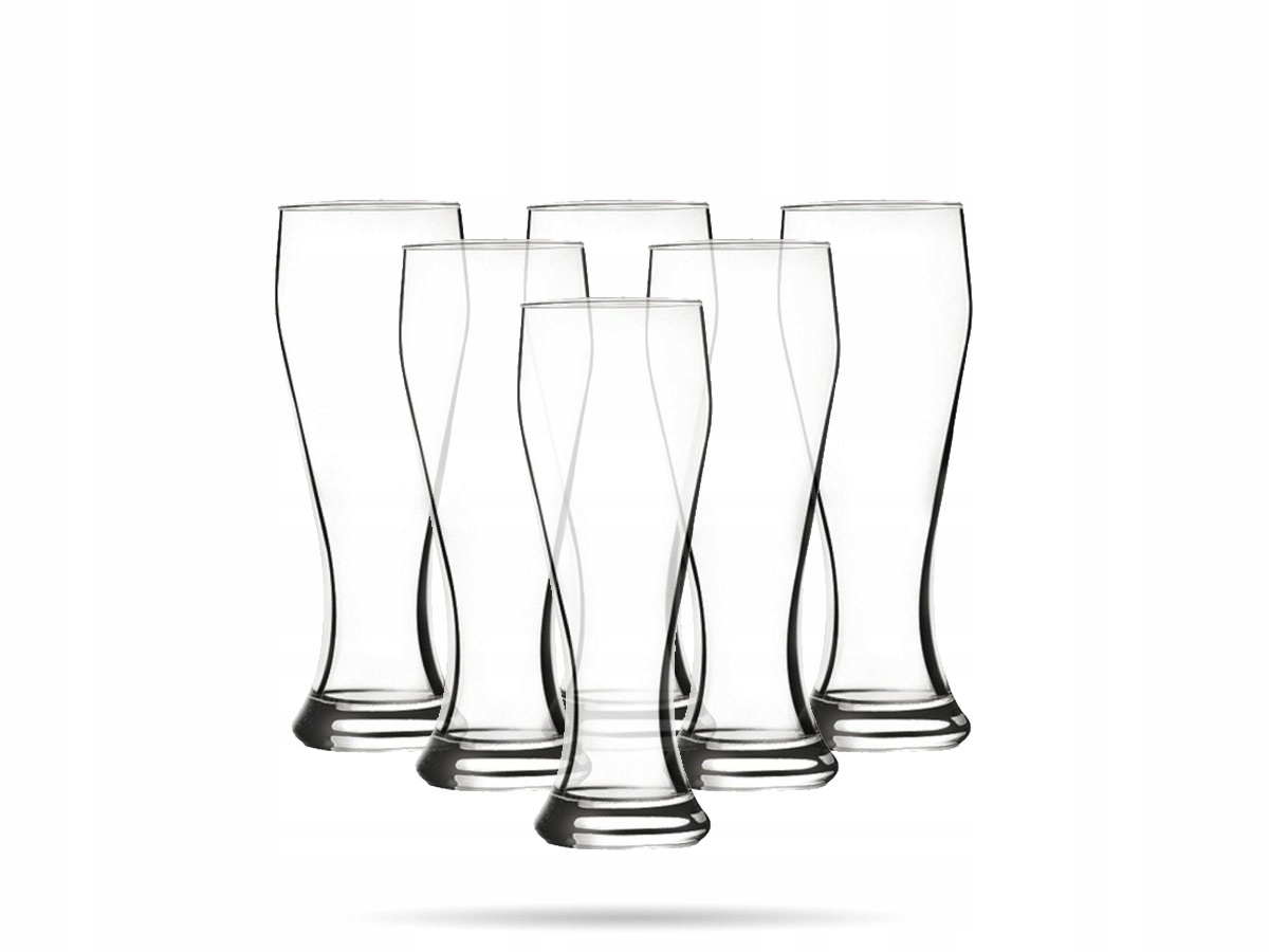

6 szklanek do piwa 520 ml Weizenbeer Pasabahce