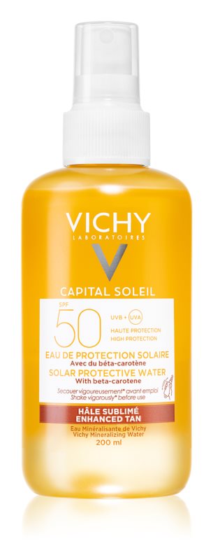 Vichy Ideal Soleil SPF 50 200 мл Бронзирующий туман