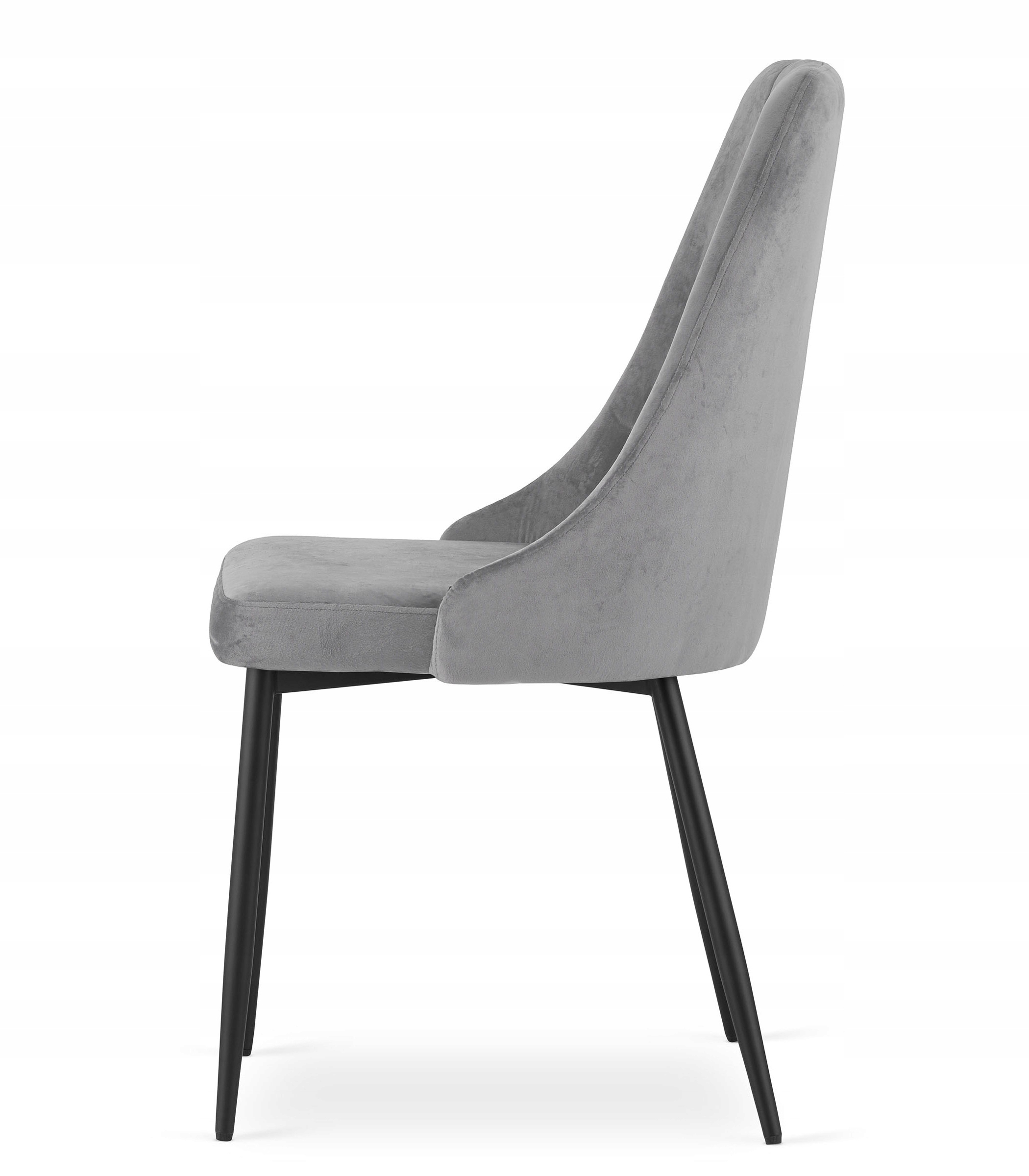 Krzesło ROSA tapicerowane aksamitne NOWOCZESNE Liczba krzeseł w zestawie 1