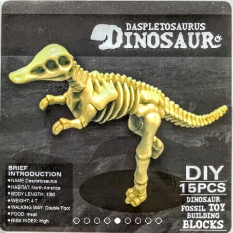 

Szkielet Dinozaura Do Ułożenia Klocki 3D 4D