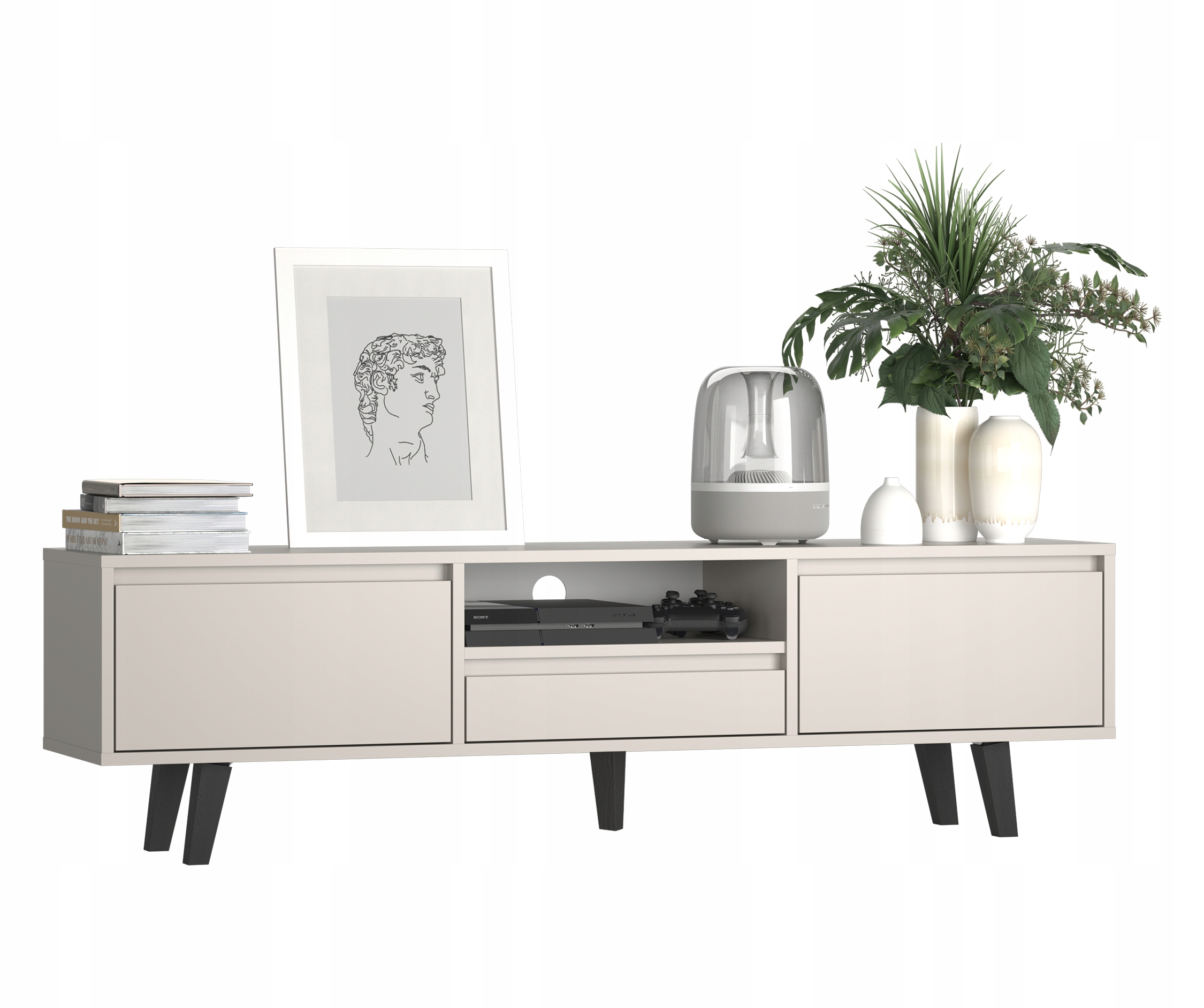 SZAFKA RTV LOFT INDUSTRIALNA FTV4 175CM FENRIS