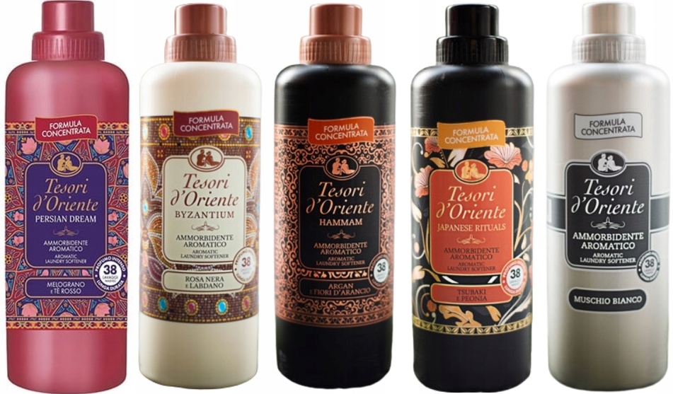 Levně Tesori d'Oriente Sada 5 italských tekutá aviváž 760 ml Pbhjm