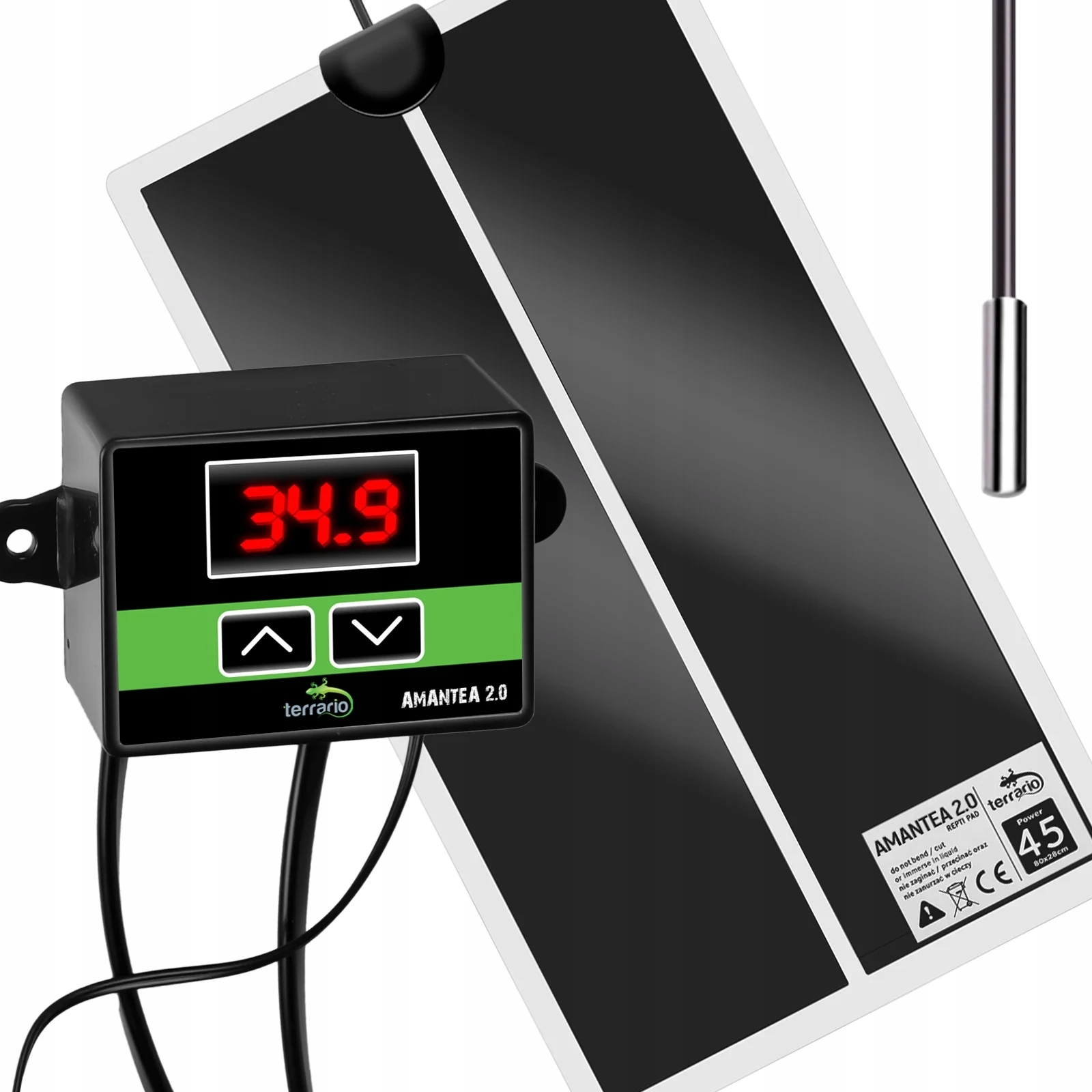 Levně Terrario Amantea 2.0 45W – vyhřívací podložka s termostatem