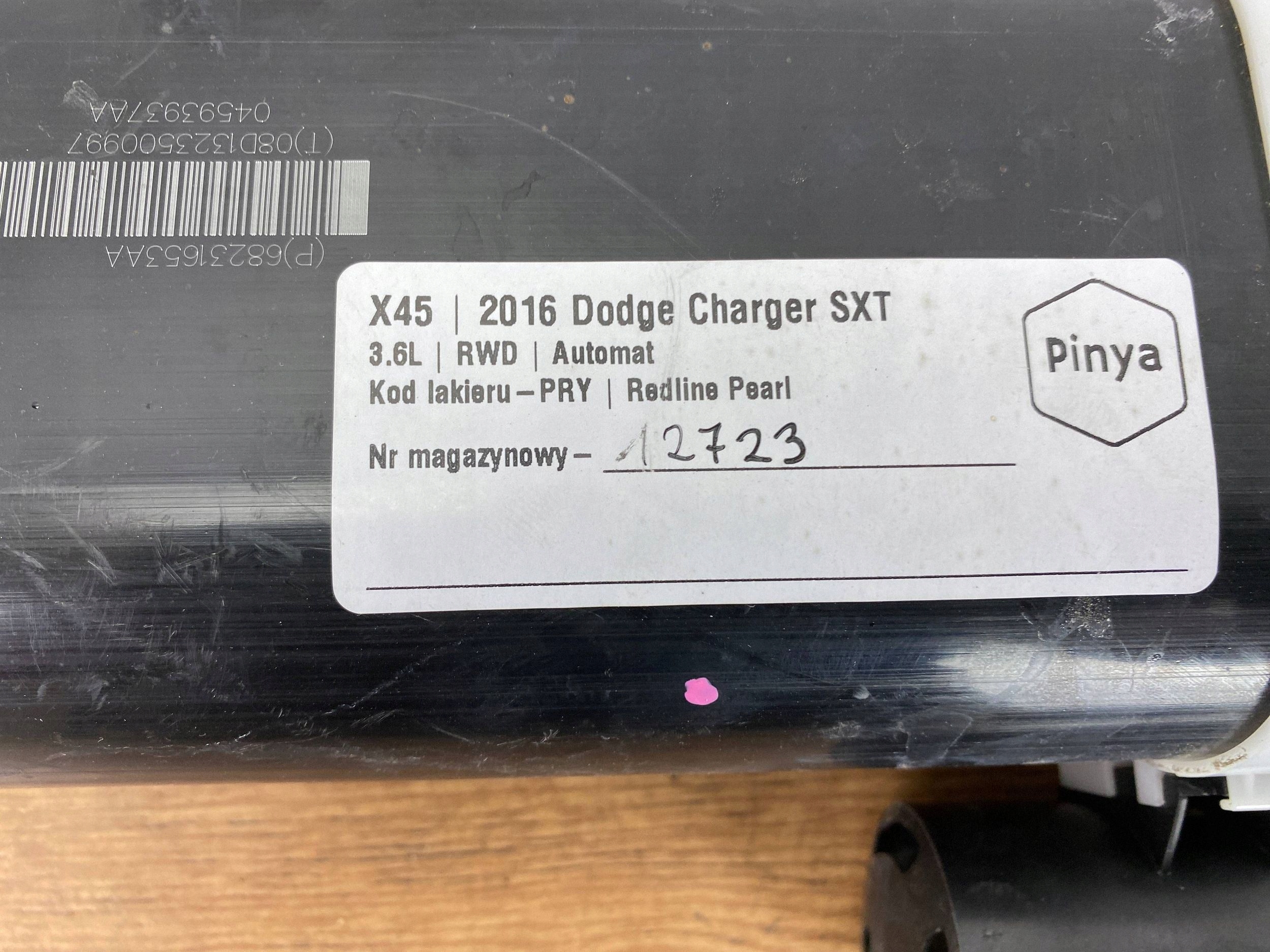 Kohlenstofffilter par des Kraftstoffsbehälters Dodge Charger 2015+