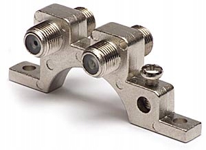 

Przejście podwójne gniazdo F montaż ścienny