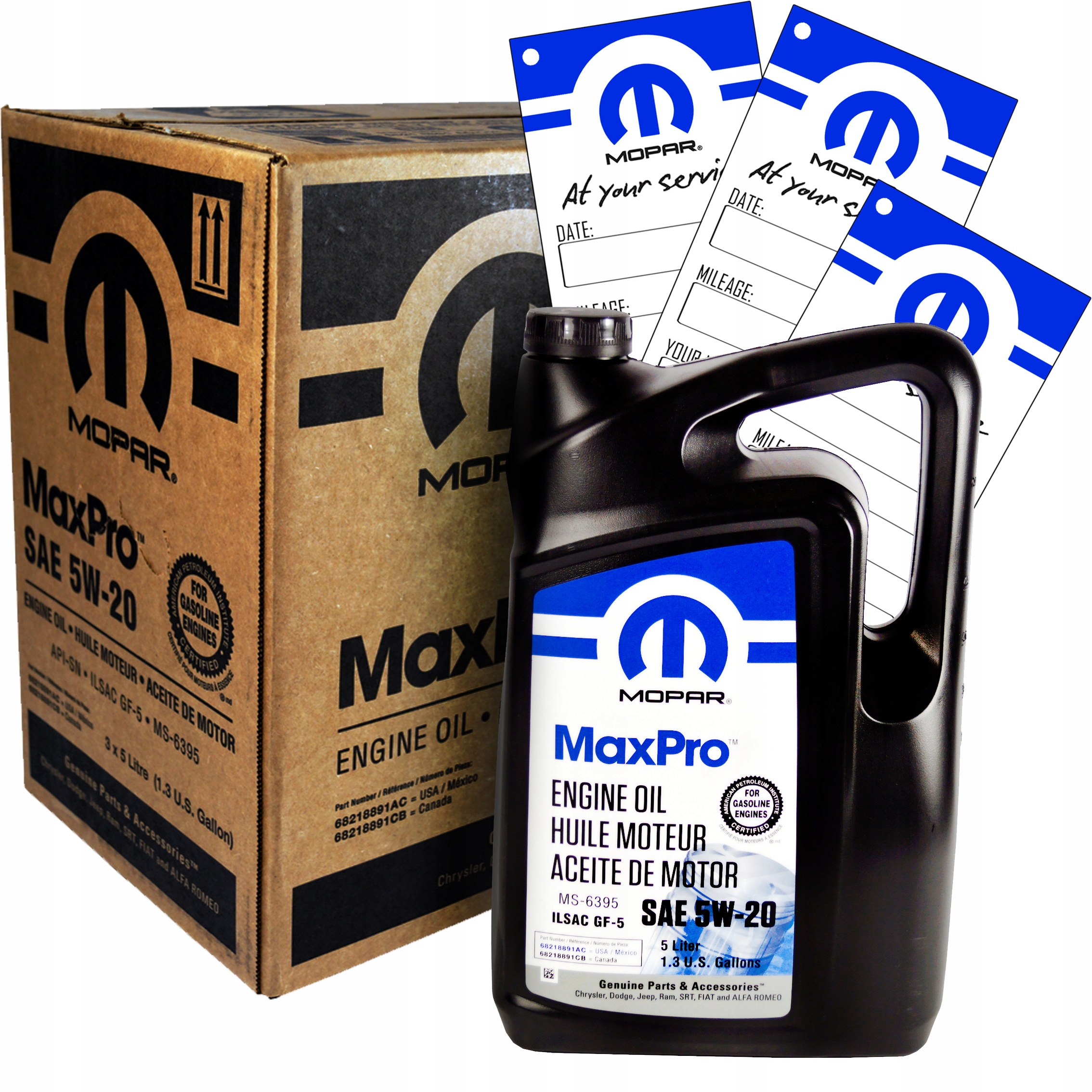 Olej Mopar 5W20 15L 3x5L