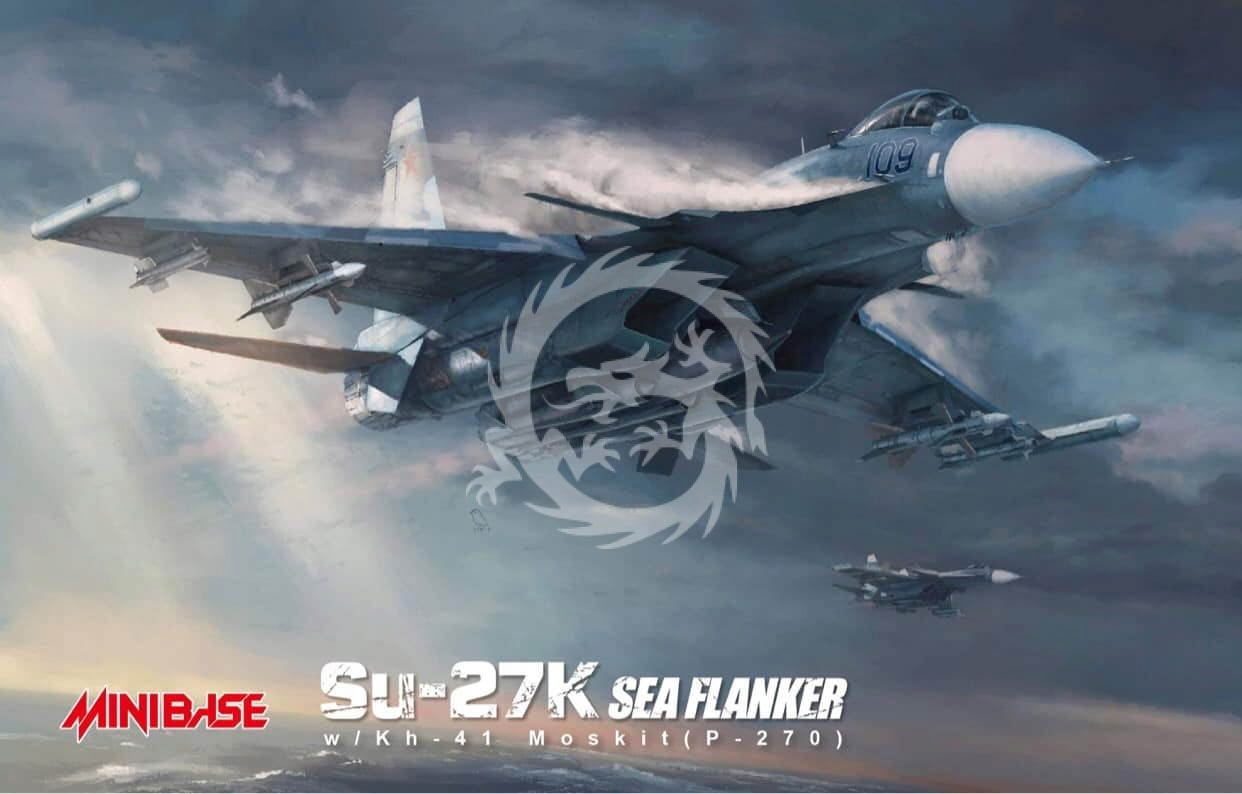 Su-27K Sea Flanker w/Kh-41 Moskyt (P-270) Minibase 8002 měřítko 1/48