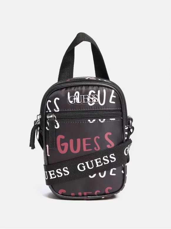 Guess dámská kabelka Double-Zip černá