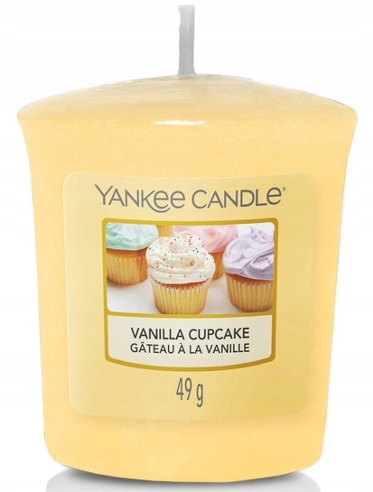 YANKEE CANDLE VANILLA CUPCAKE ŚWIECA SAMPLER 49G