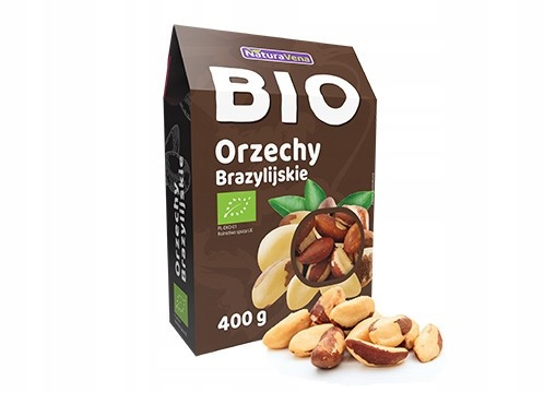 Brazilské Ořechy Bio 400 g Naturavena