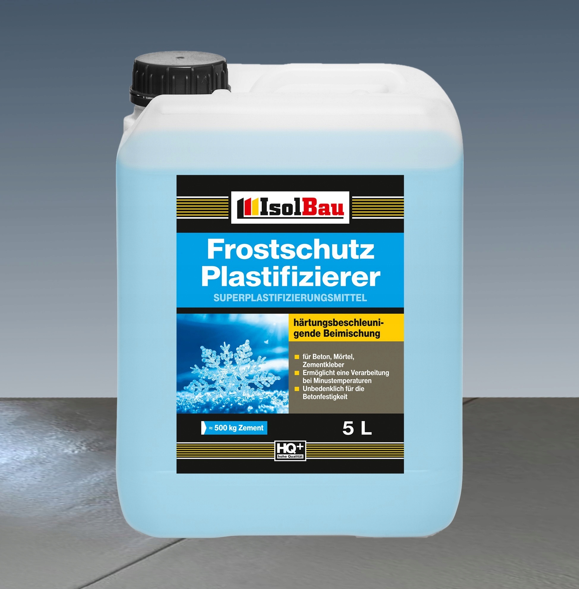 Zimní plastifikátor 20L pro betonu a výlevky do -10 stupňů, příměs