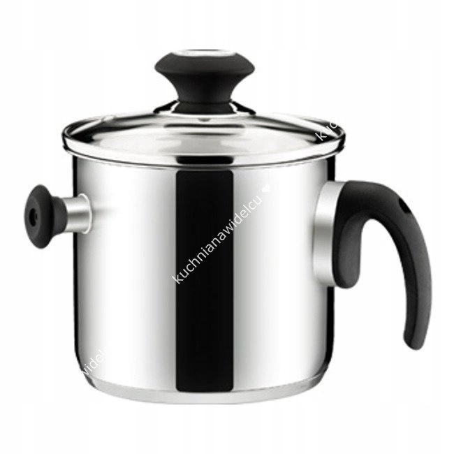 Hrniec na mlieko s pokrievkou 16 cm 2 L