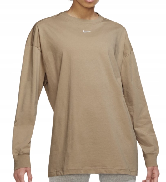 Bluzka Nike Essential z Długim Rękawem Oversized Fit DM6232-200 M